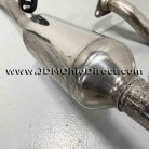 JDM EK9 Mugen Twin Loop Sports Cat Back Exhaust 